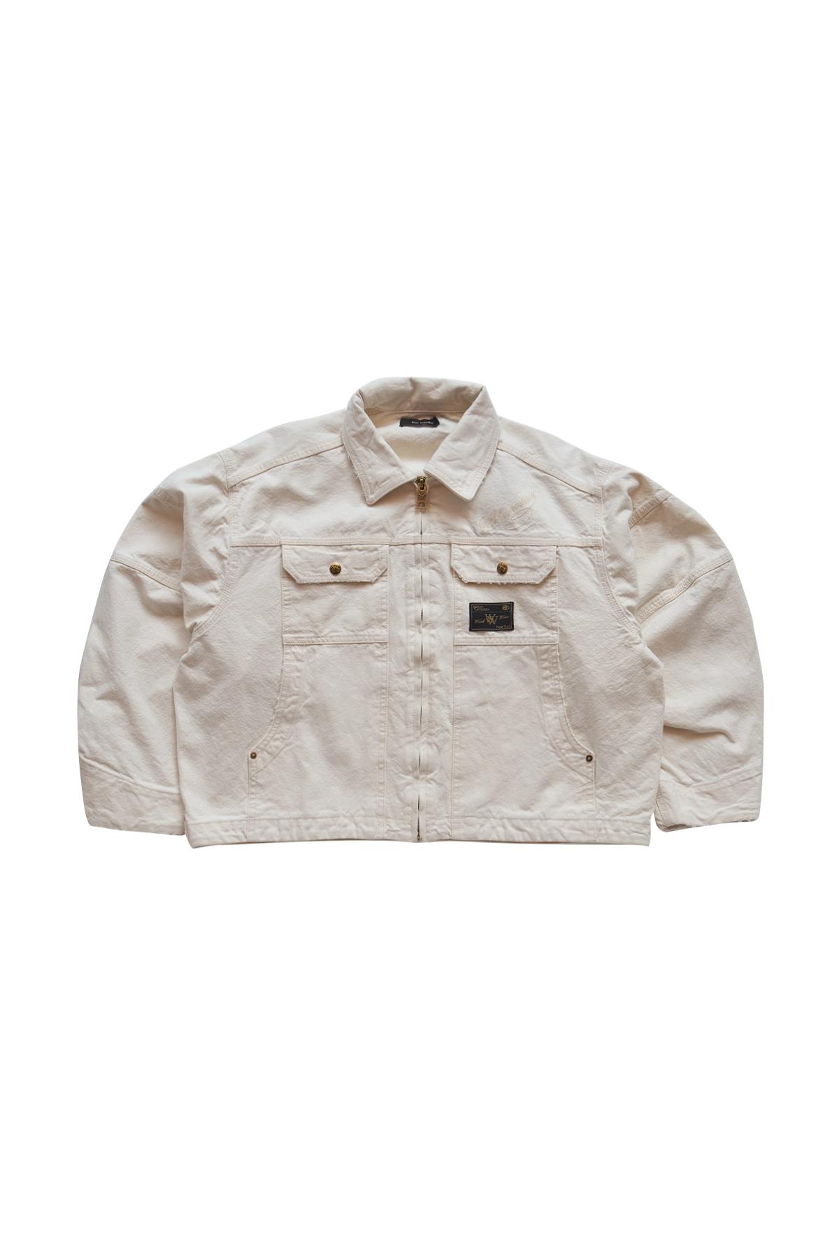 【関税込み】WILLY CHAVARRIA オフホワイト Stockton ジャケット Willy Chavarria ジャケット - White | FWRD