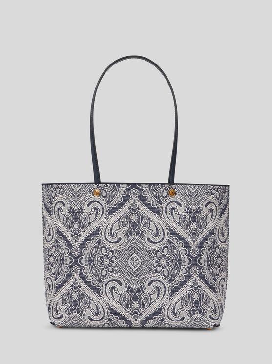 トートバッグ Etro Medium \"ETRO Essential\" shopping bag Etro Essential Medium leather tote bag in multicoloured