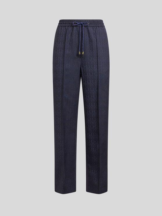 パンツ ETRO Women Straight Pants WRNB0013 GREY Etro Straight-leg pants for Women | Online Sale up to 55