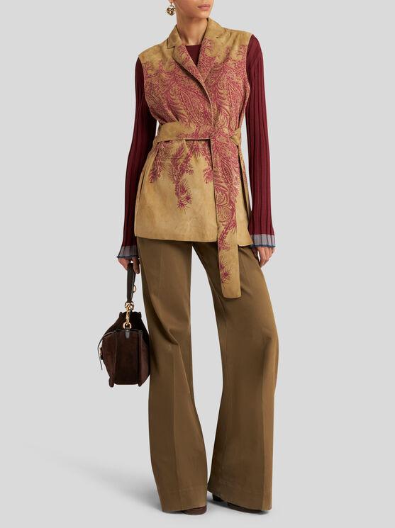 ベスト・ジレ Etro Houndstooth Over Vest Etro Houndstooth Over Vest Casual in Multicolor | THE LIST