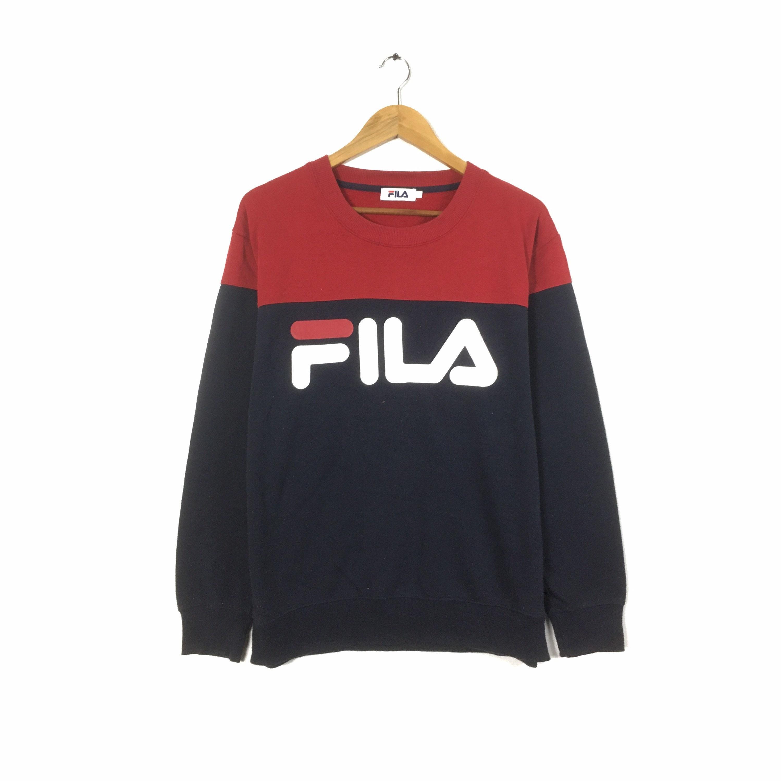 vintage fila pullover