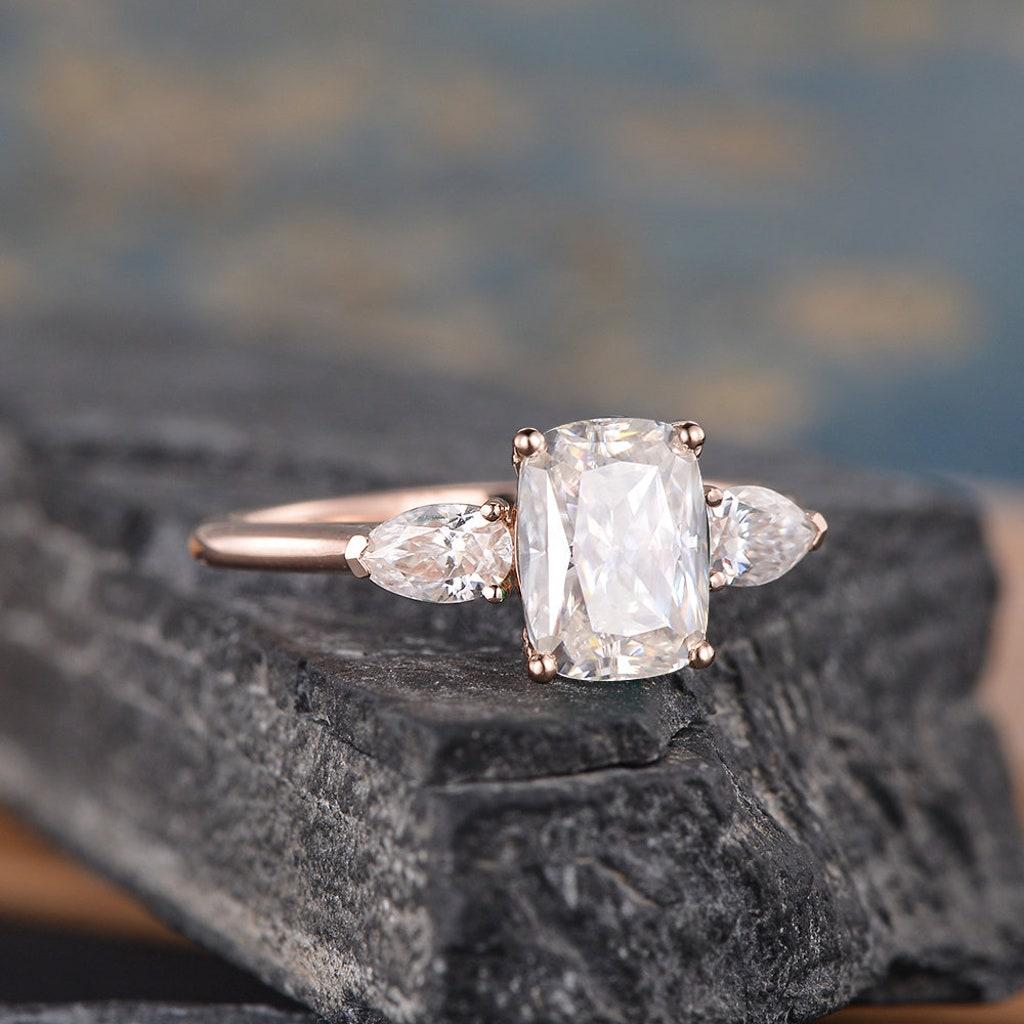Details about   3.5 Cushion Turquoise Stone Promise Bridal Wedding Designer Ring 14k Rose Gold 