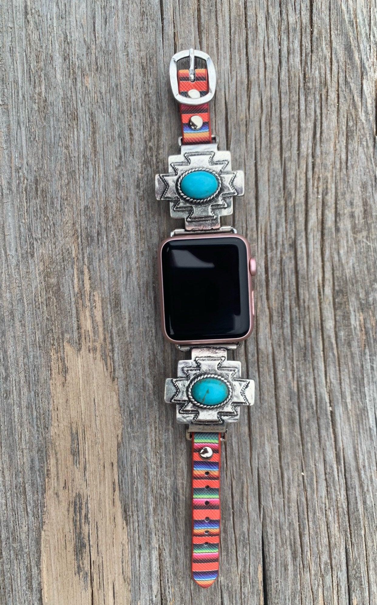 turquoise stone apple watch band