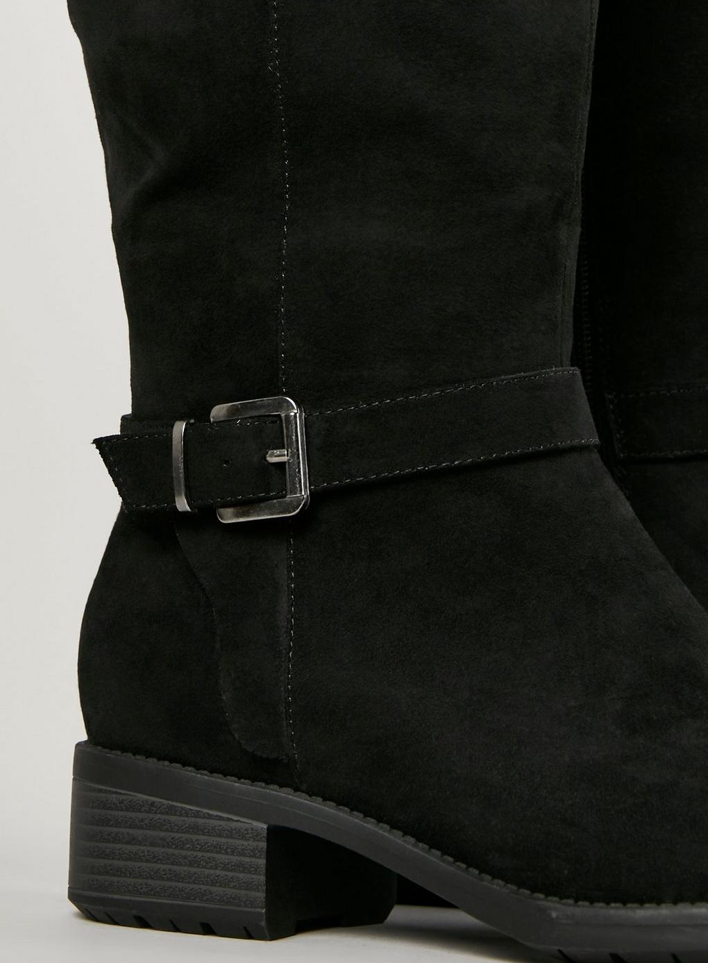 evans wide calf boots