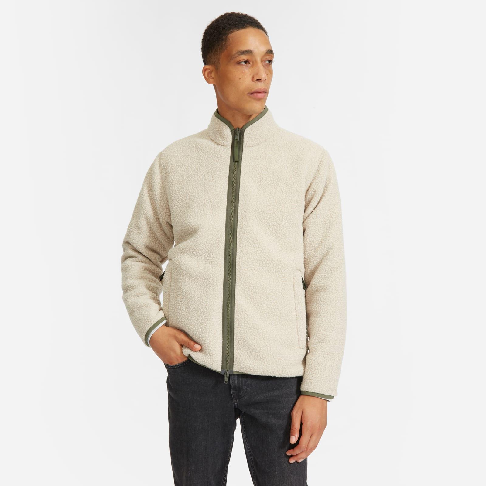 reversible fleece jacket