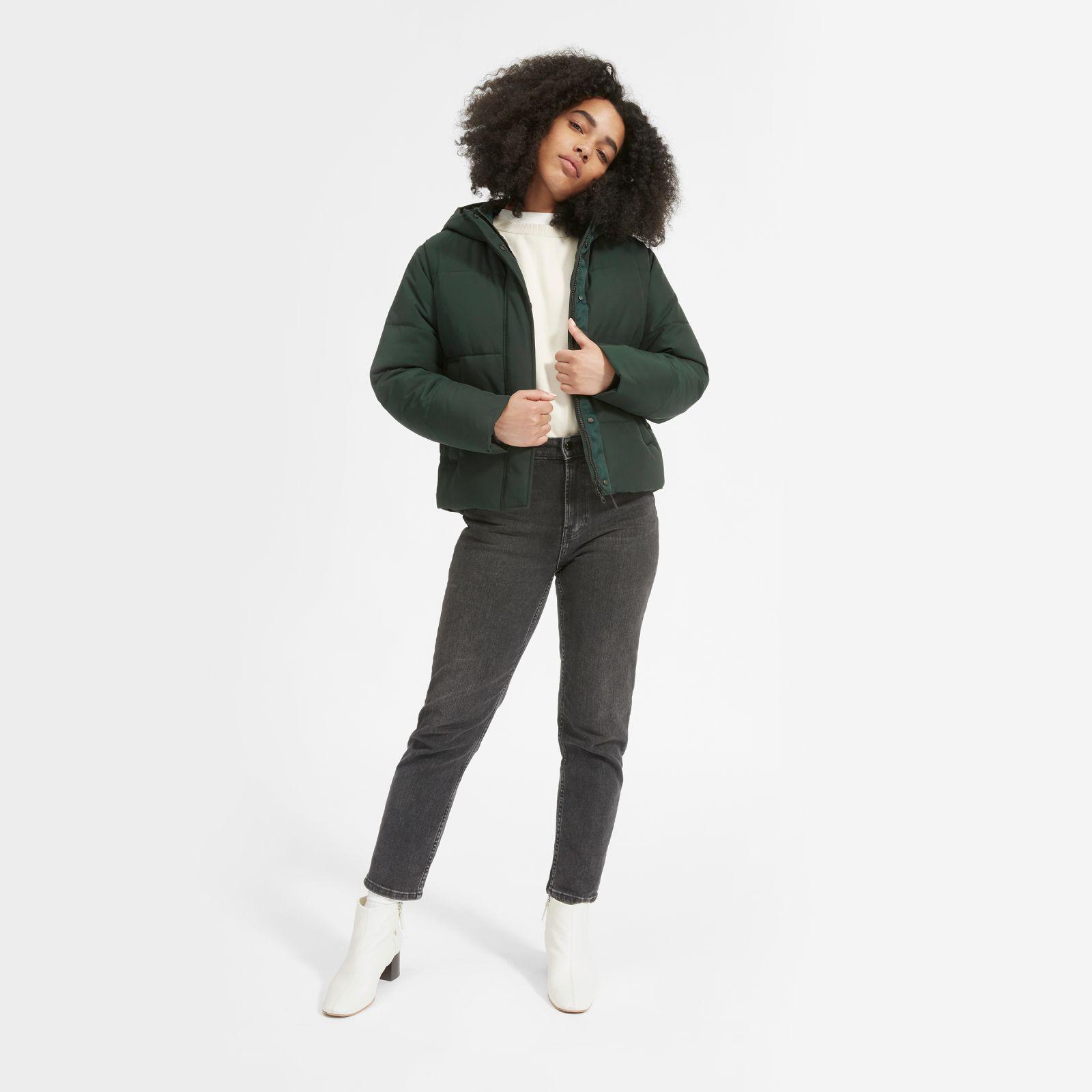 Everlane The Renew Short Puffer in 