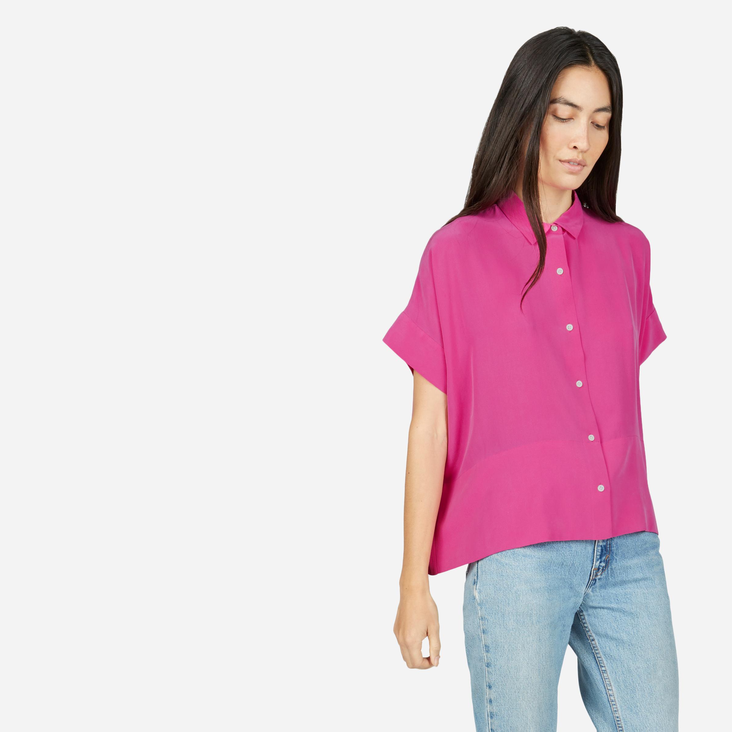 everlane silk tee