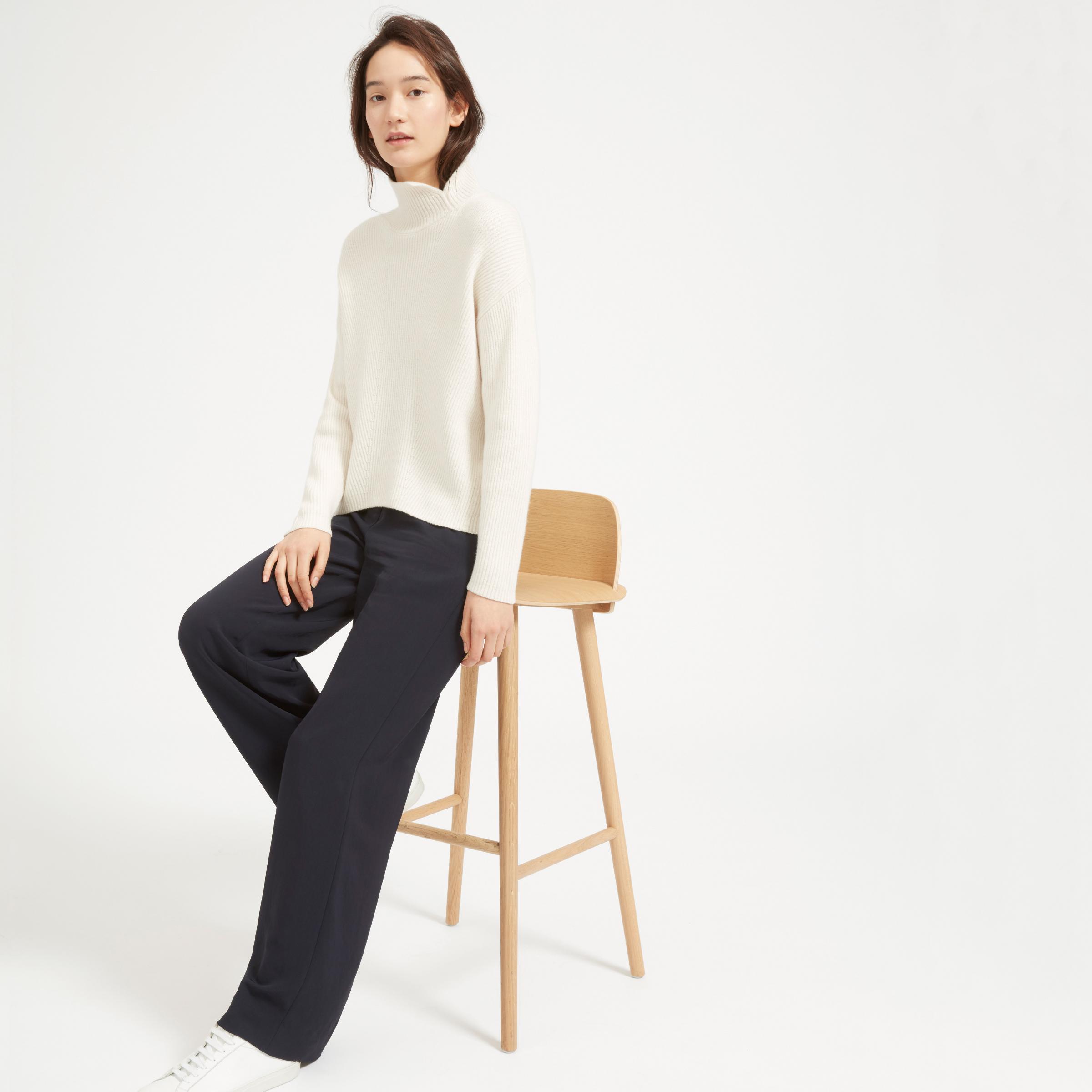 everlane mock neck