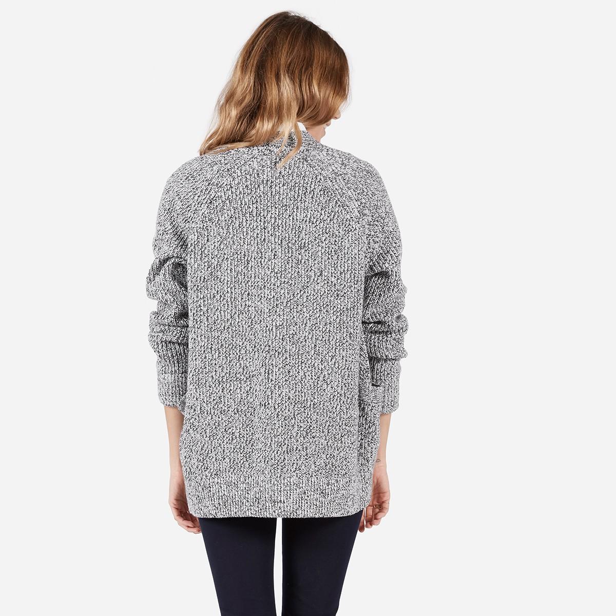everlane chunky cardigan