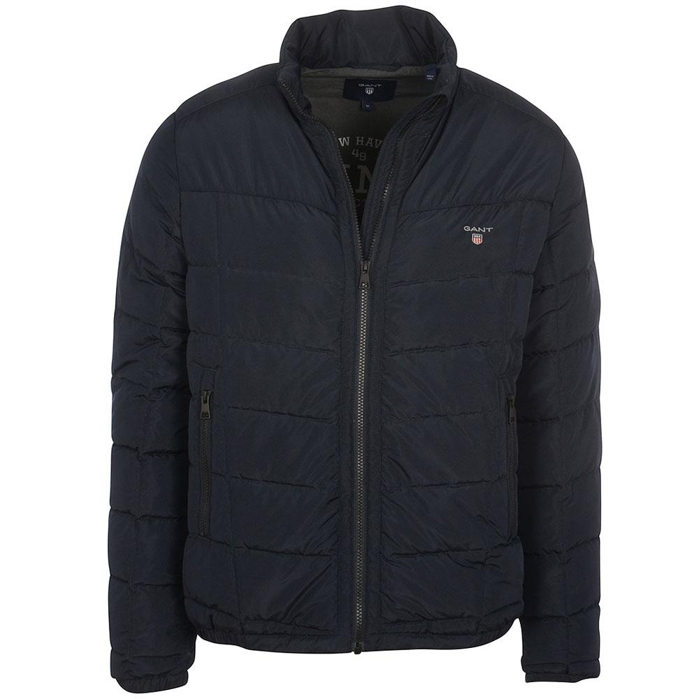 GANT Quilted Cloud Puffa Jacket in Navy (Blue) for Men - Lyst