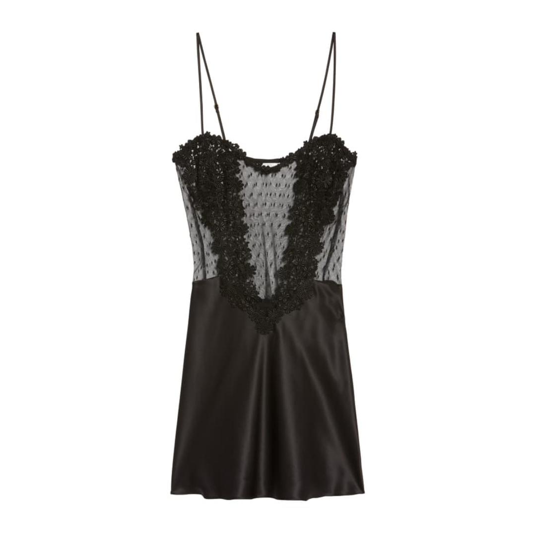 Flora Nikrooz Showstopper Chemise in Black | Lyst