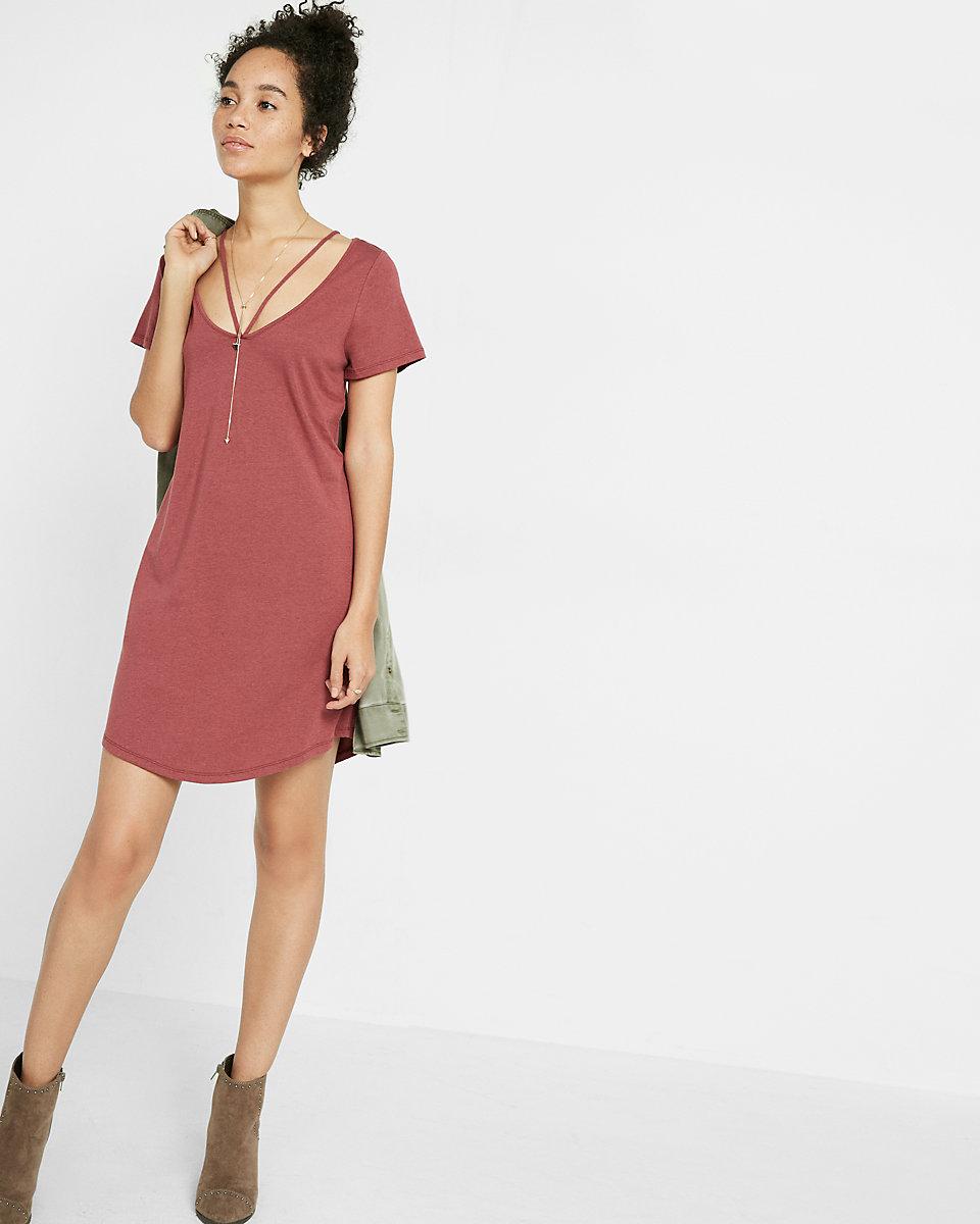 express t shirt dress