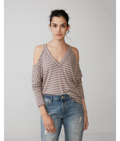 express cold shoulder top