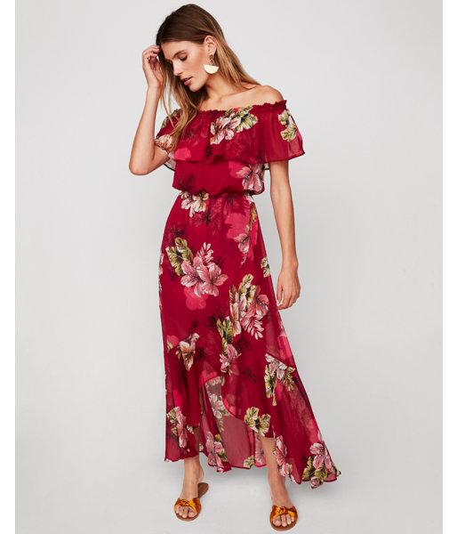 express red floral dress