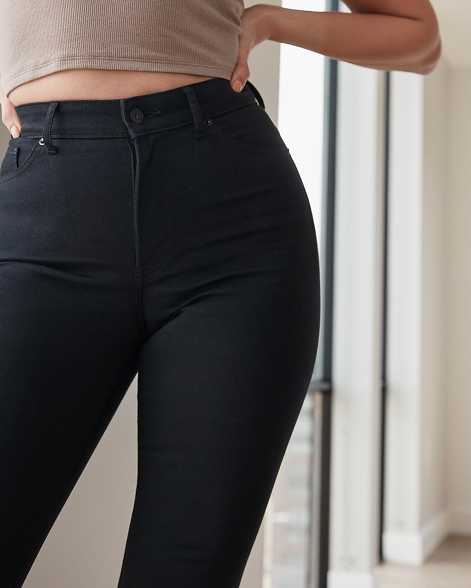 Express Denim Curvy High Waisted Black 