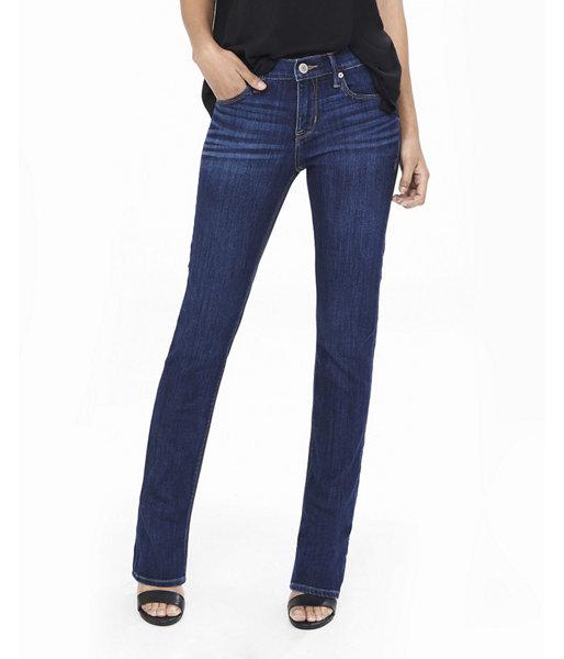 Denim Mid Rise Stretch Skyscraper Jeans 
