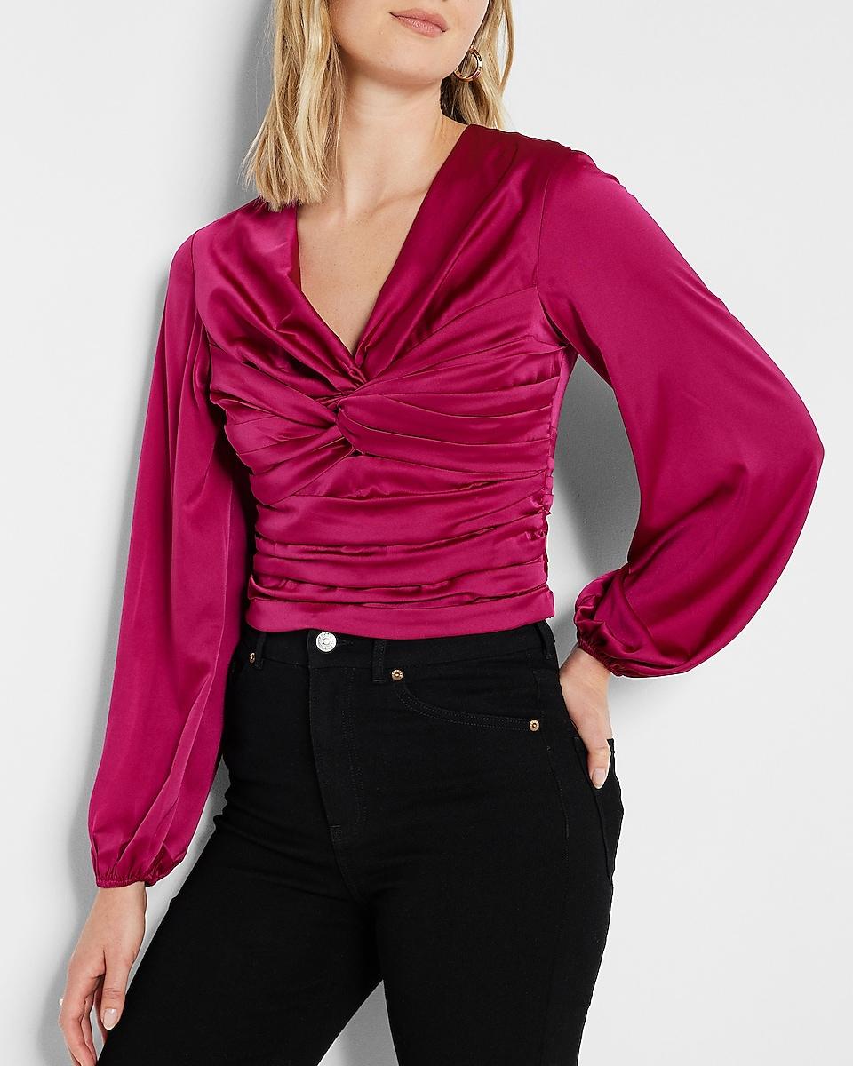 Express Conscious Edit Twist Front Tie 