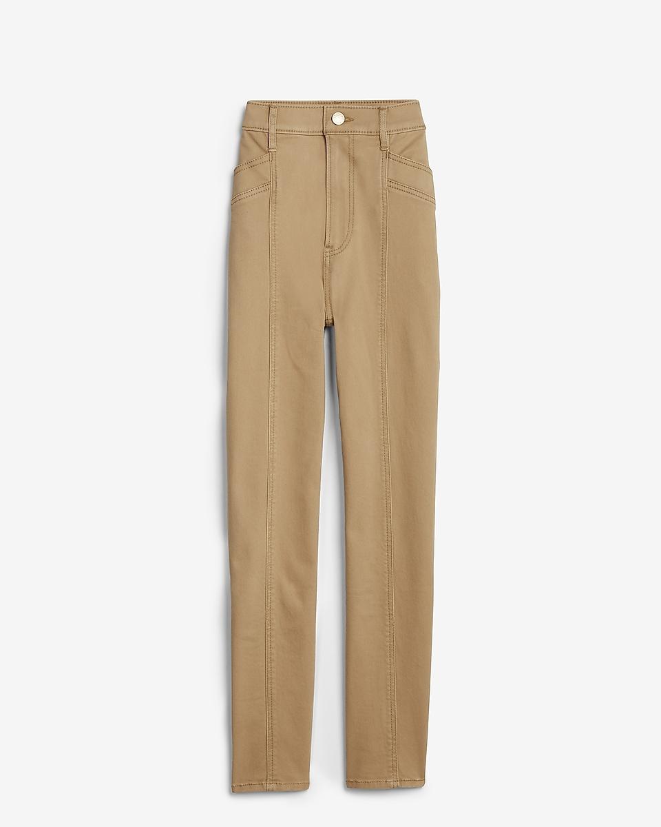straight cropped pants