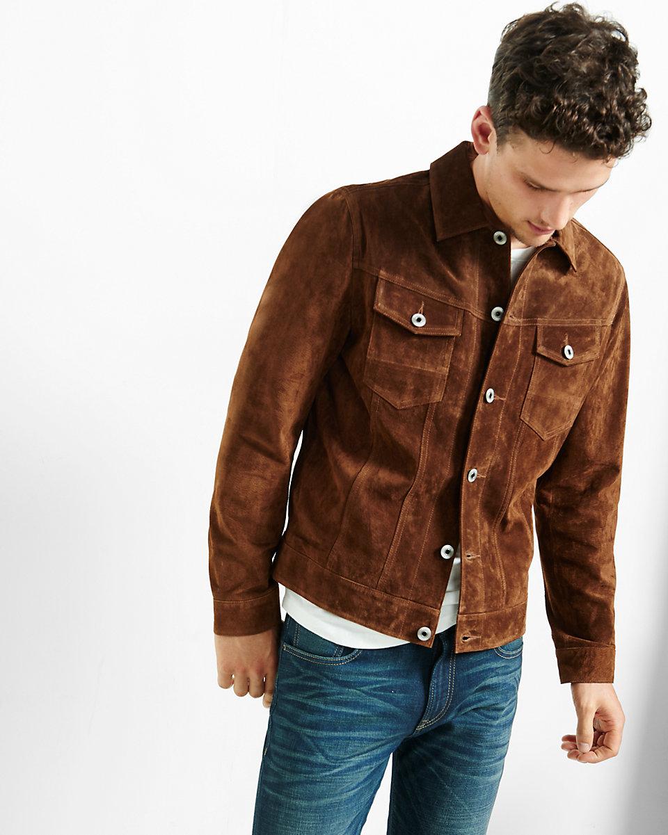 Brown Trucker Jacket | Varsity Apparel Jackets