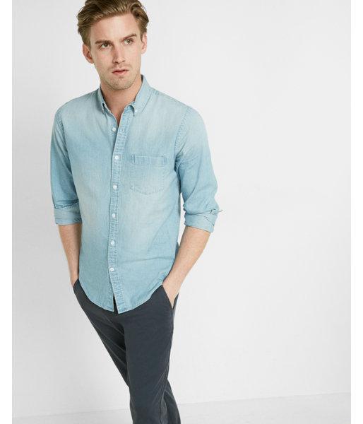 express denim shirt