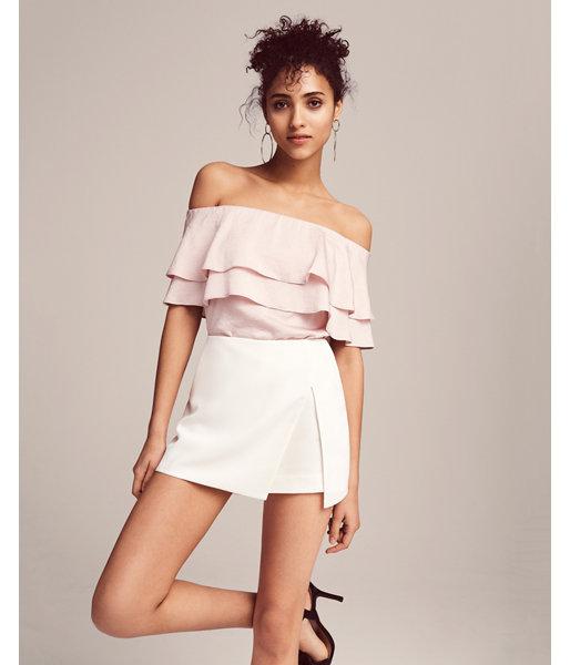 express satin blouse