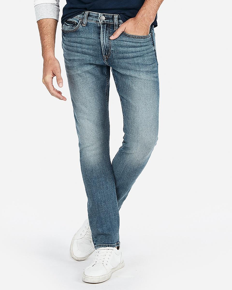 express slim stretch jeans