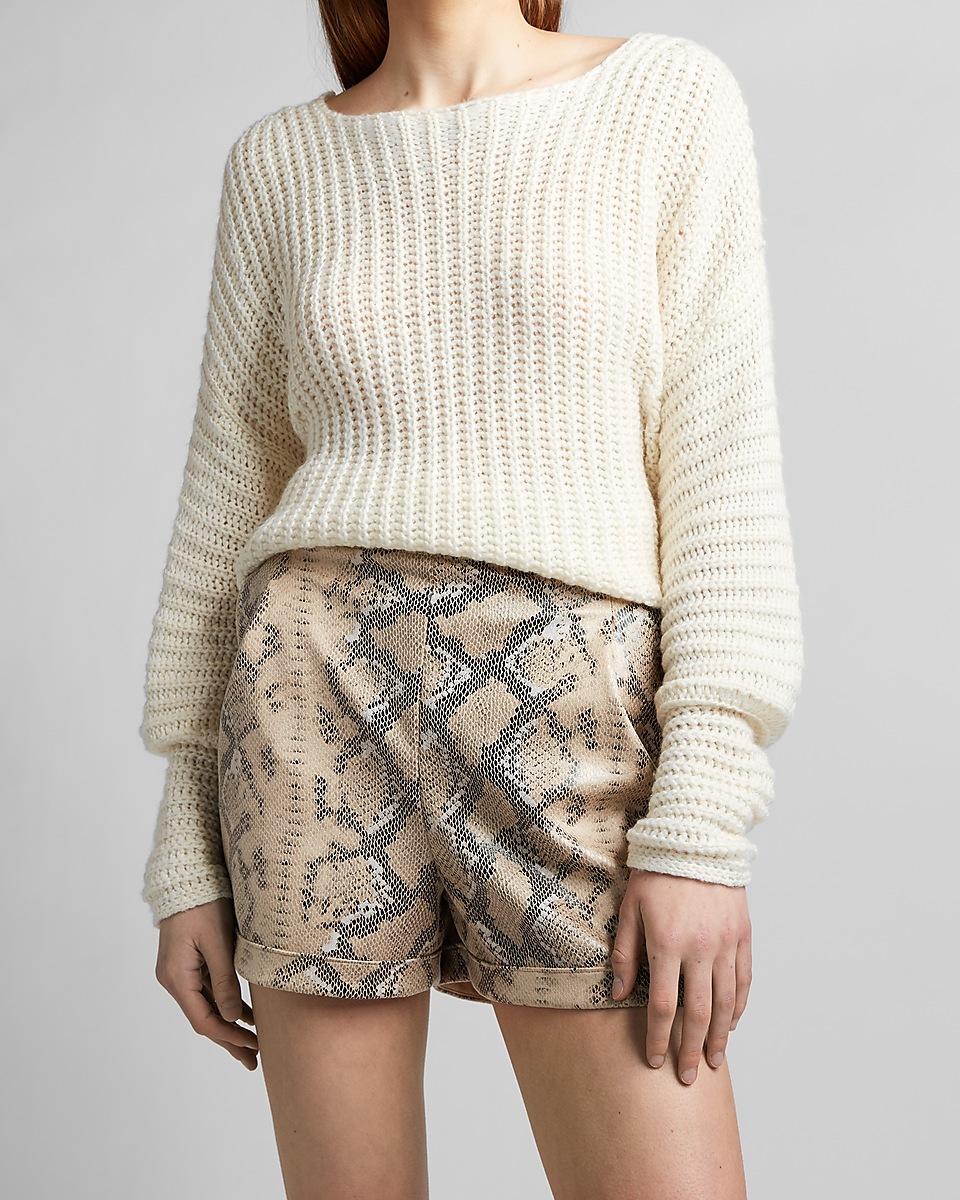 Express High Waisted Faux Leather 