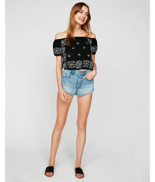 express black off the shoulder top