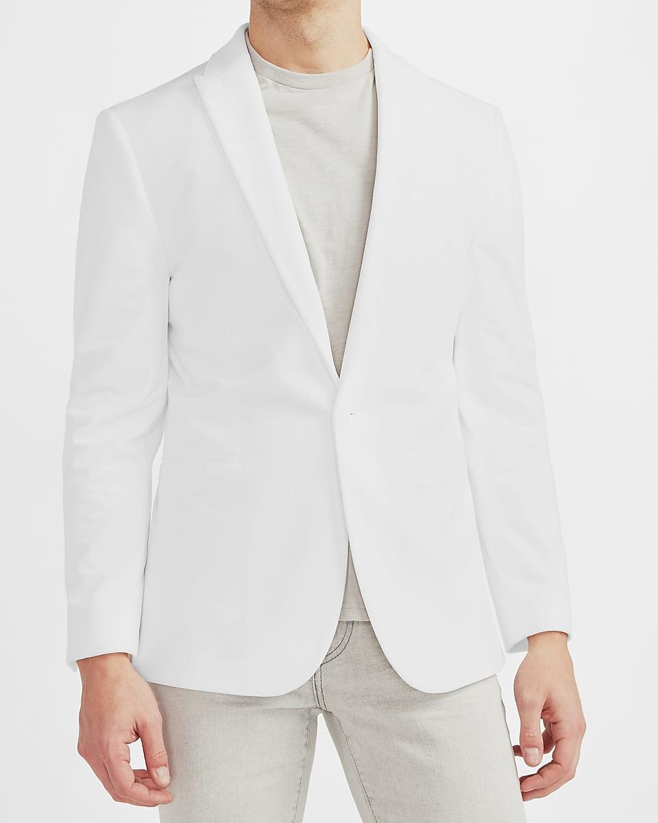 white velvet jacket