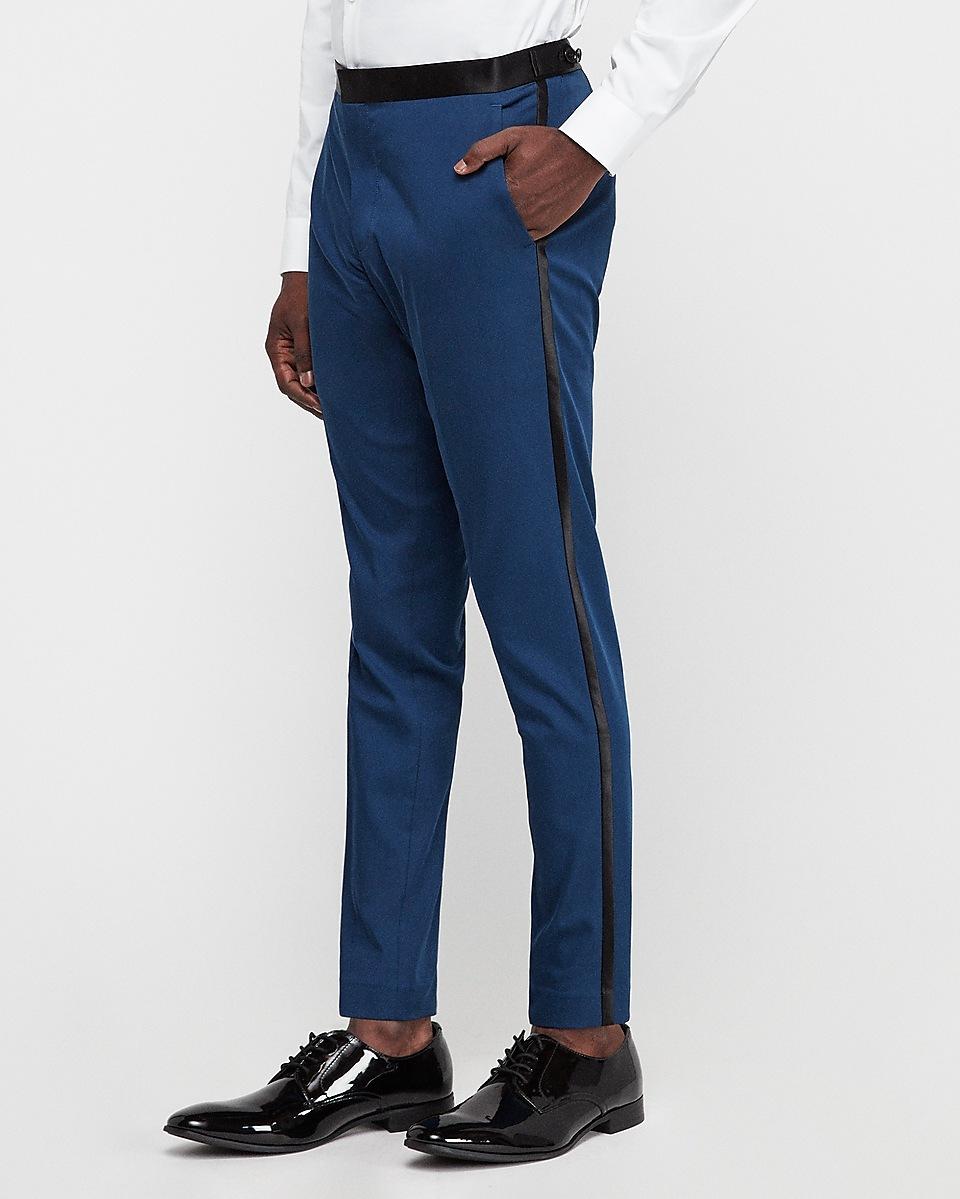 extra slim tuxedo pants