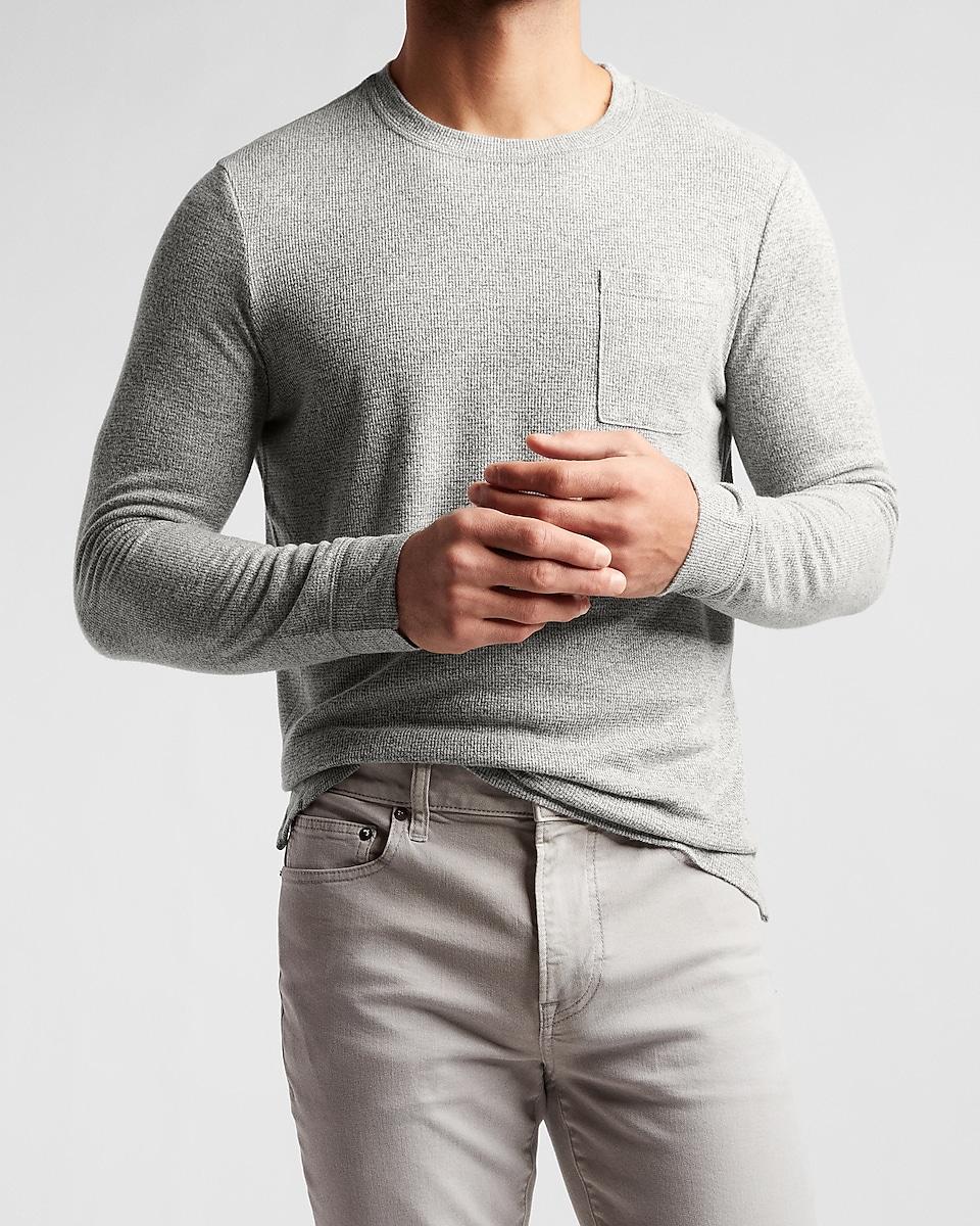 express waffle long sleeve