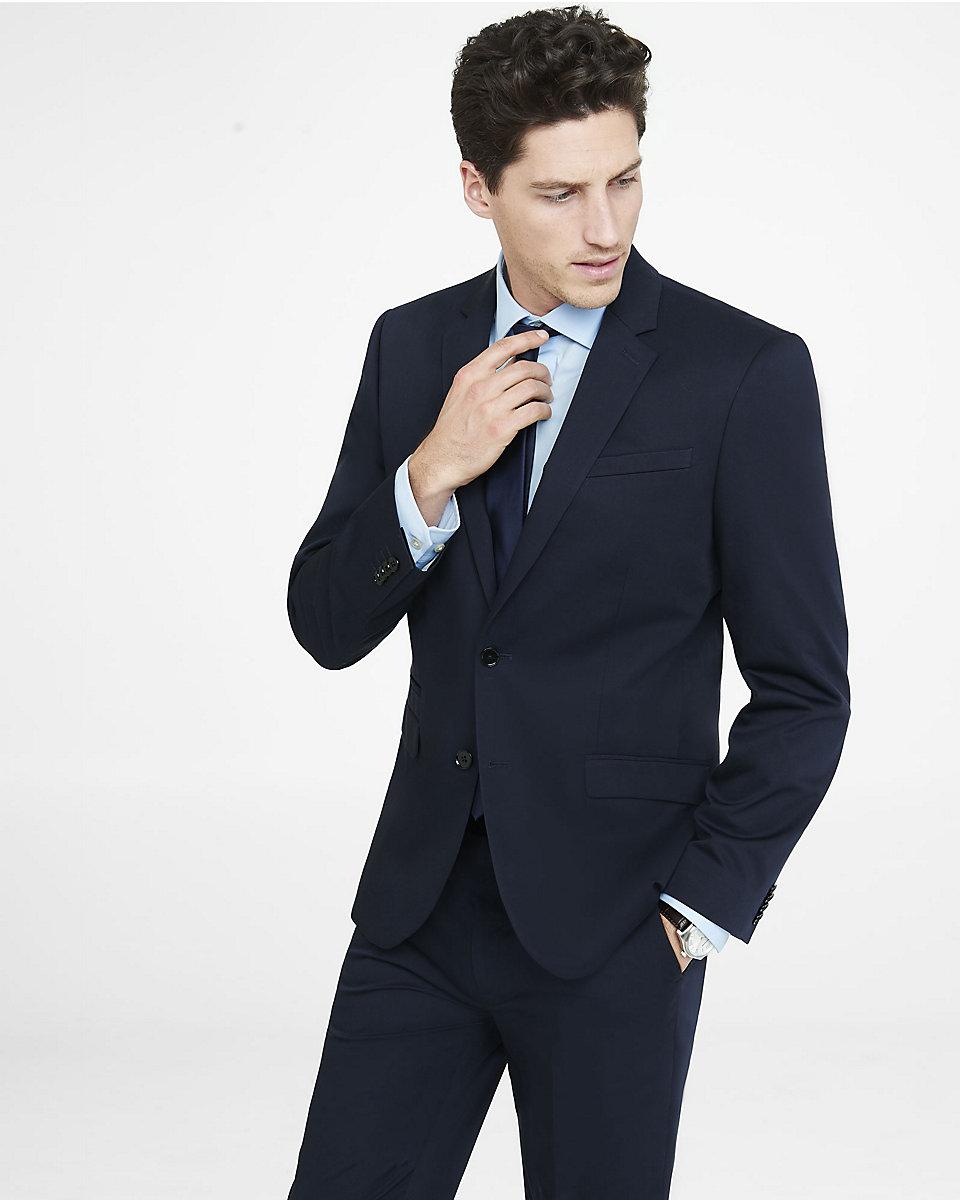 Mens Suits Express Lyst Express Modern Producer Gray Suit Jacket in