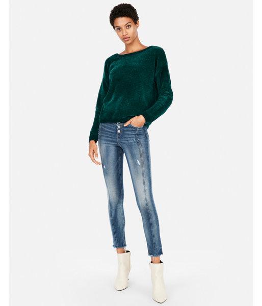 Express chenille sweater Clearance