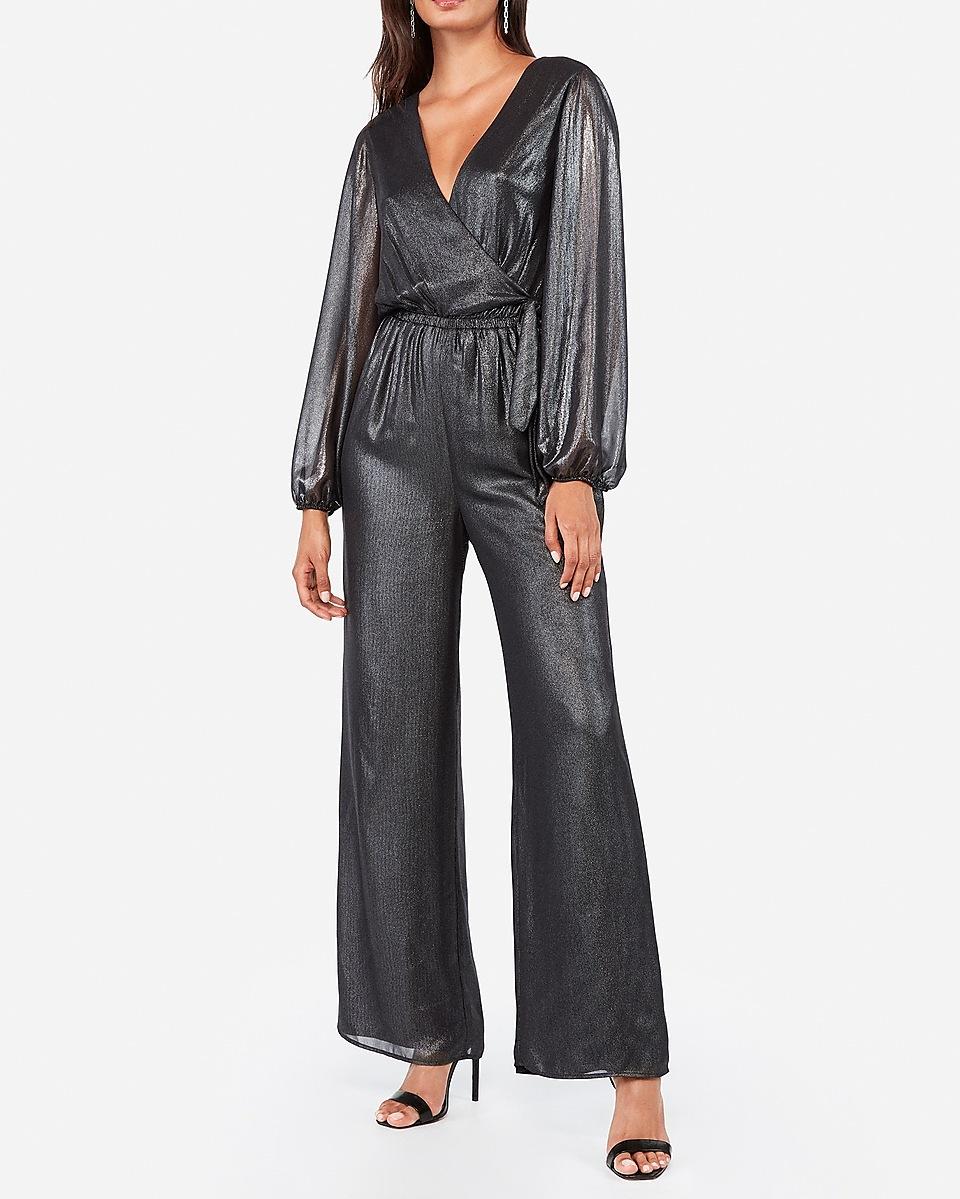 express surplice jumpsuit