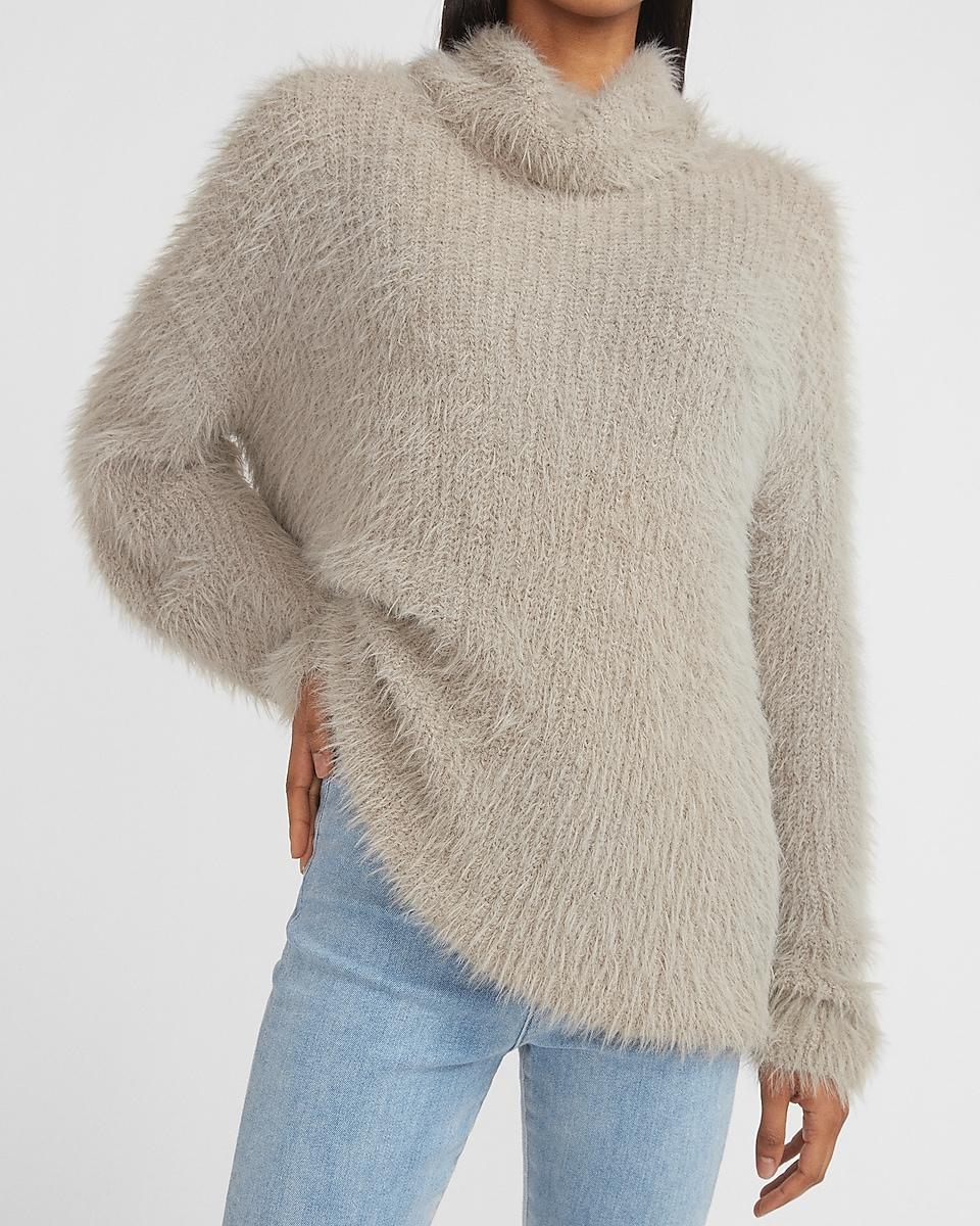 express fuzzy sweater