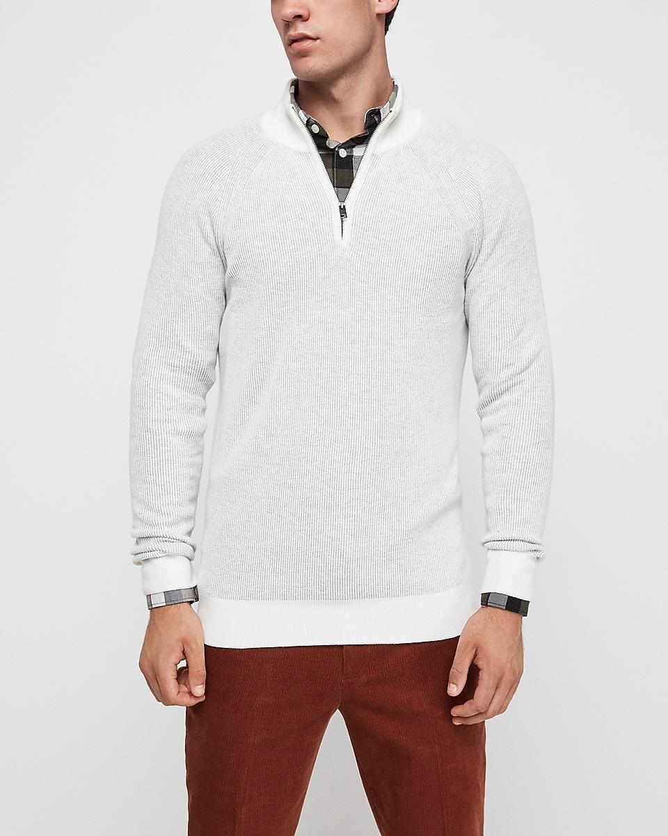 express quarter zip sweater