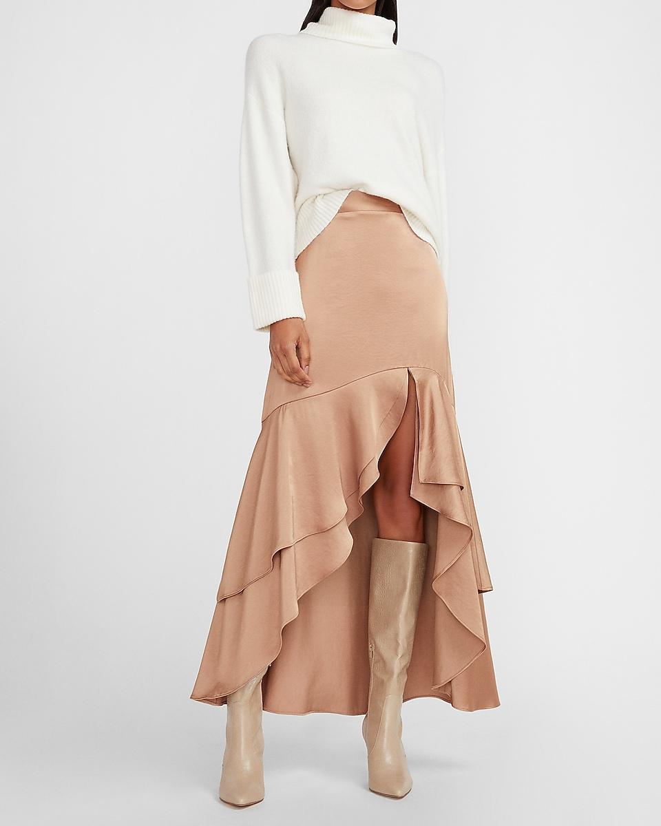 express ruffle skirt
