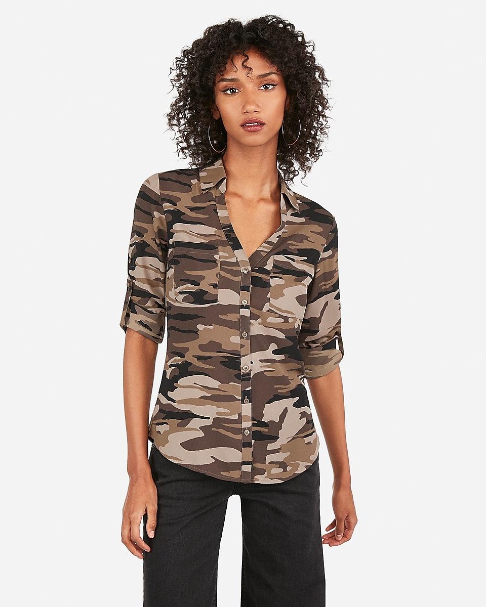express camo top