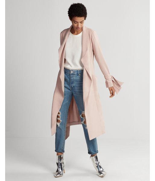 express soft trench coat