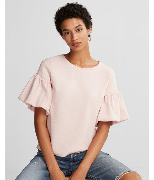 Express bell sleeve top Clearance