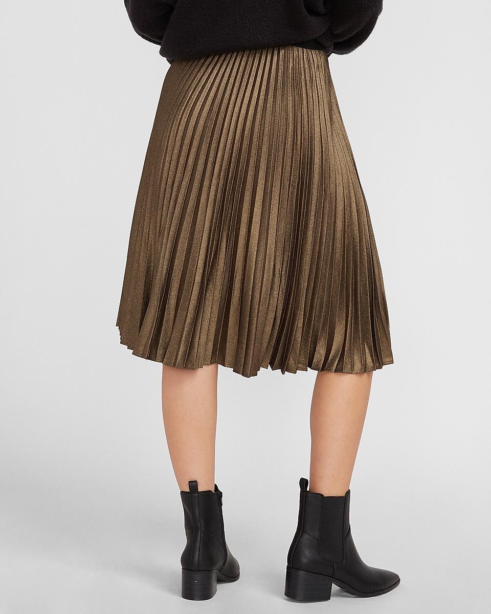 express pleated skirt