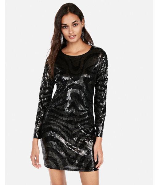 express sequin dress