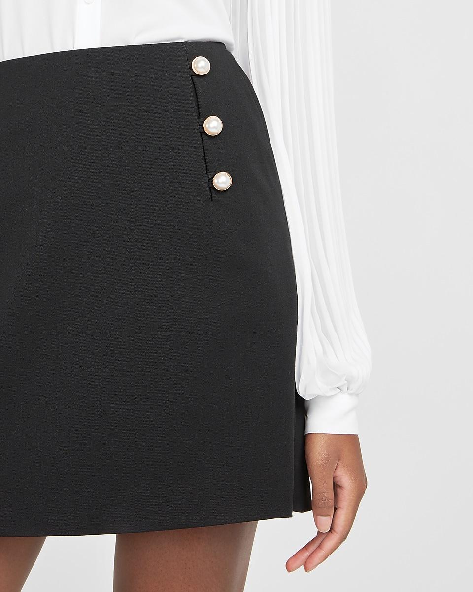 express button skirt