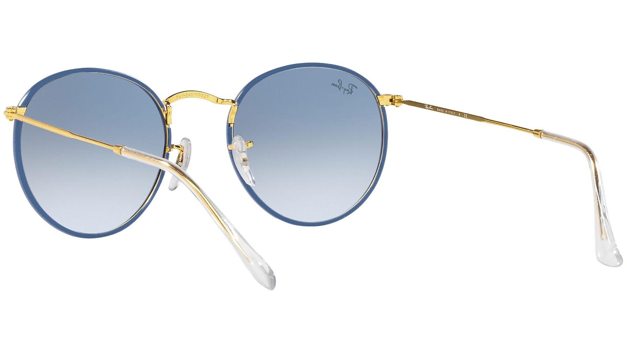 ray ban round azzurri