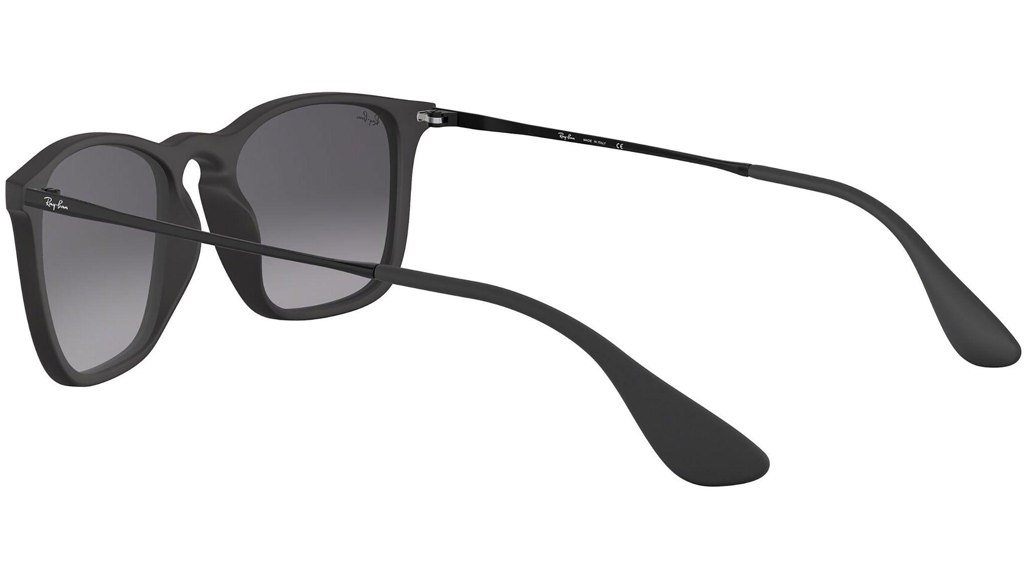 Ray-Ban Chris Rb4187f 622/8g Rubber Black for Men | Lyst