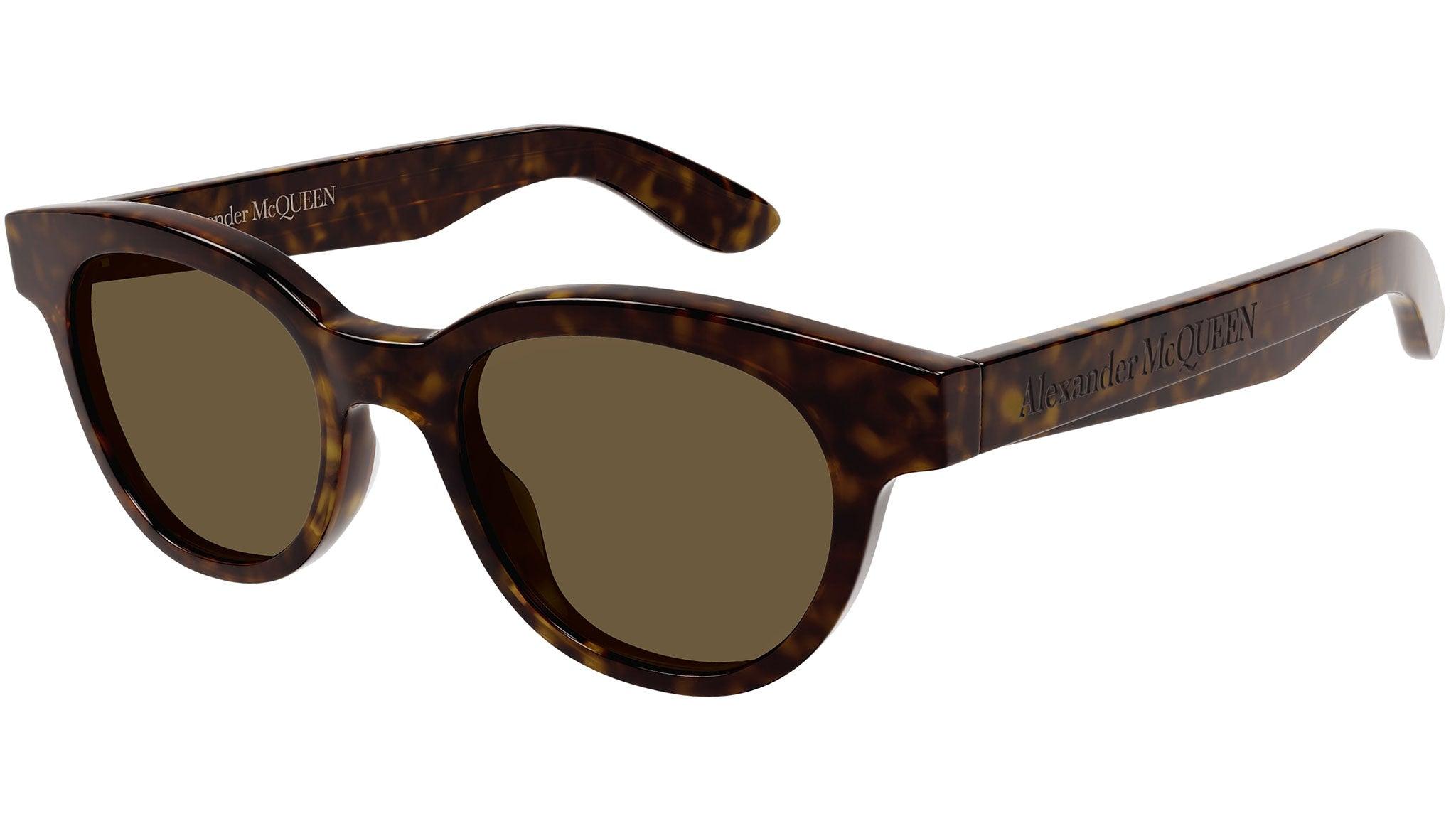 Alexander McQueen Am0383s Havana Brown in Black Lyst