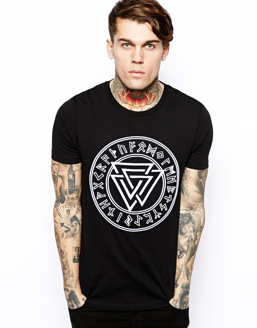 asos black tshirt