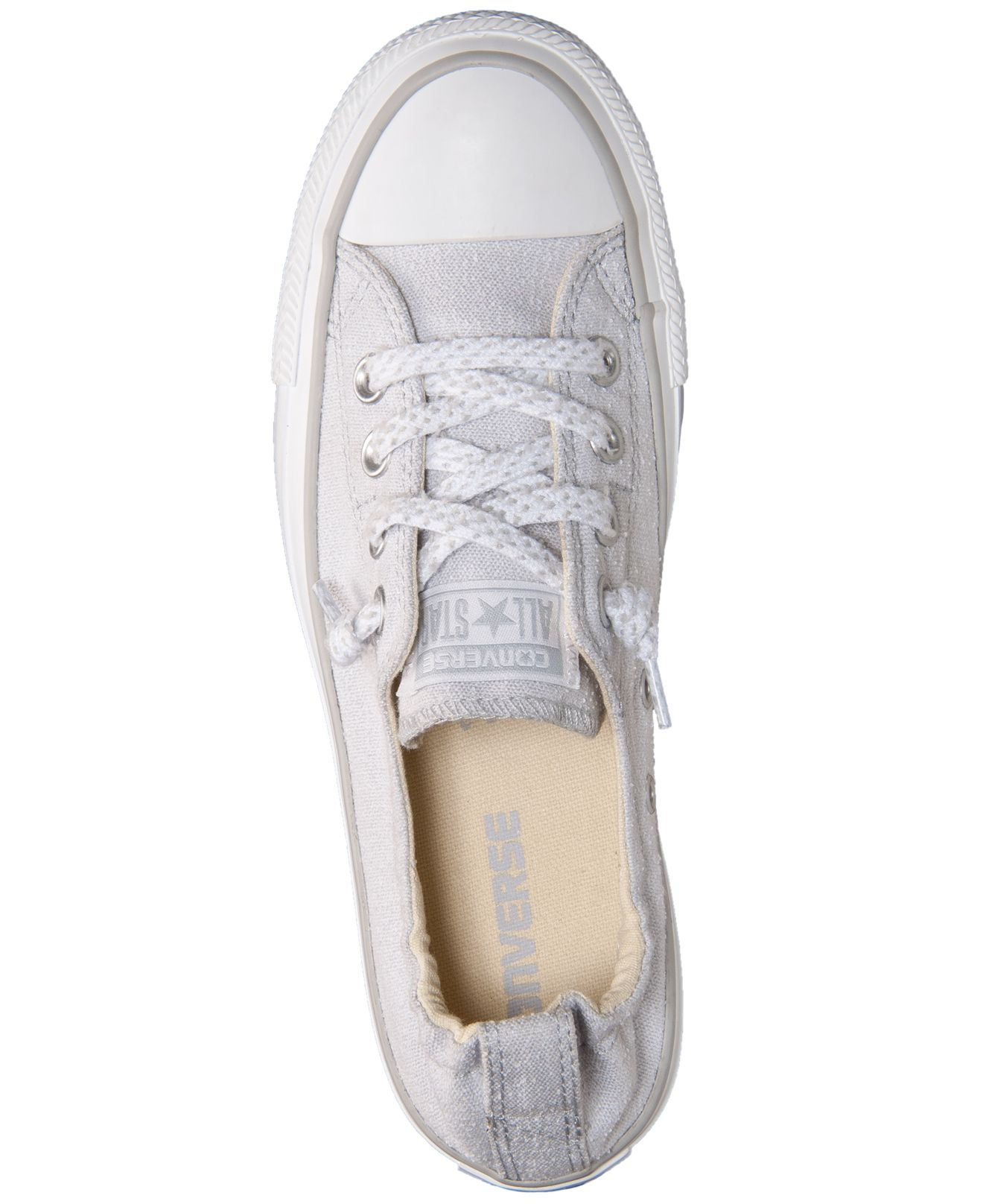 Converse Women'S Chuck Taylor Shoreline Slub Linen Casual Sneakers From Finish  Line in Natural | Lyst