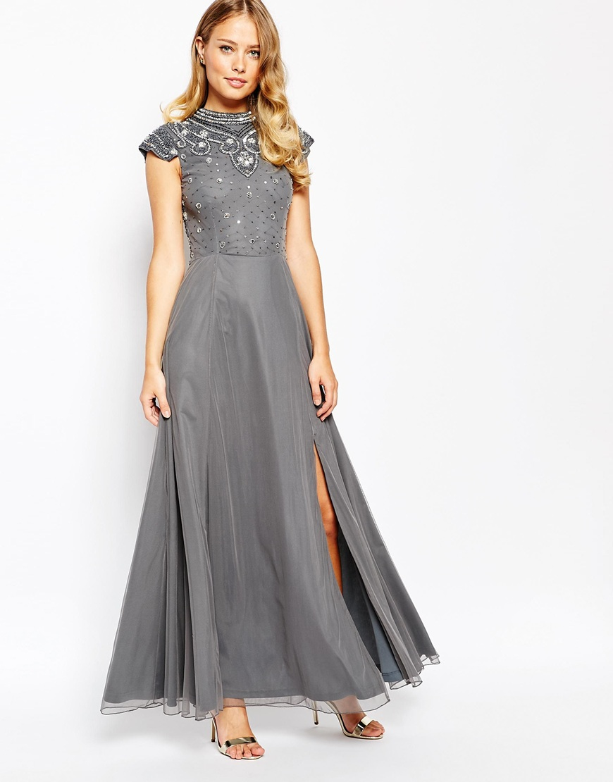 mesh frock dress