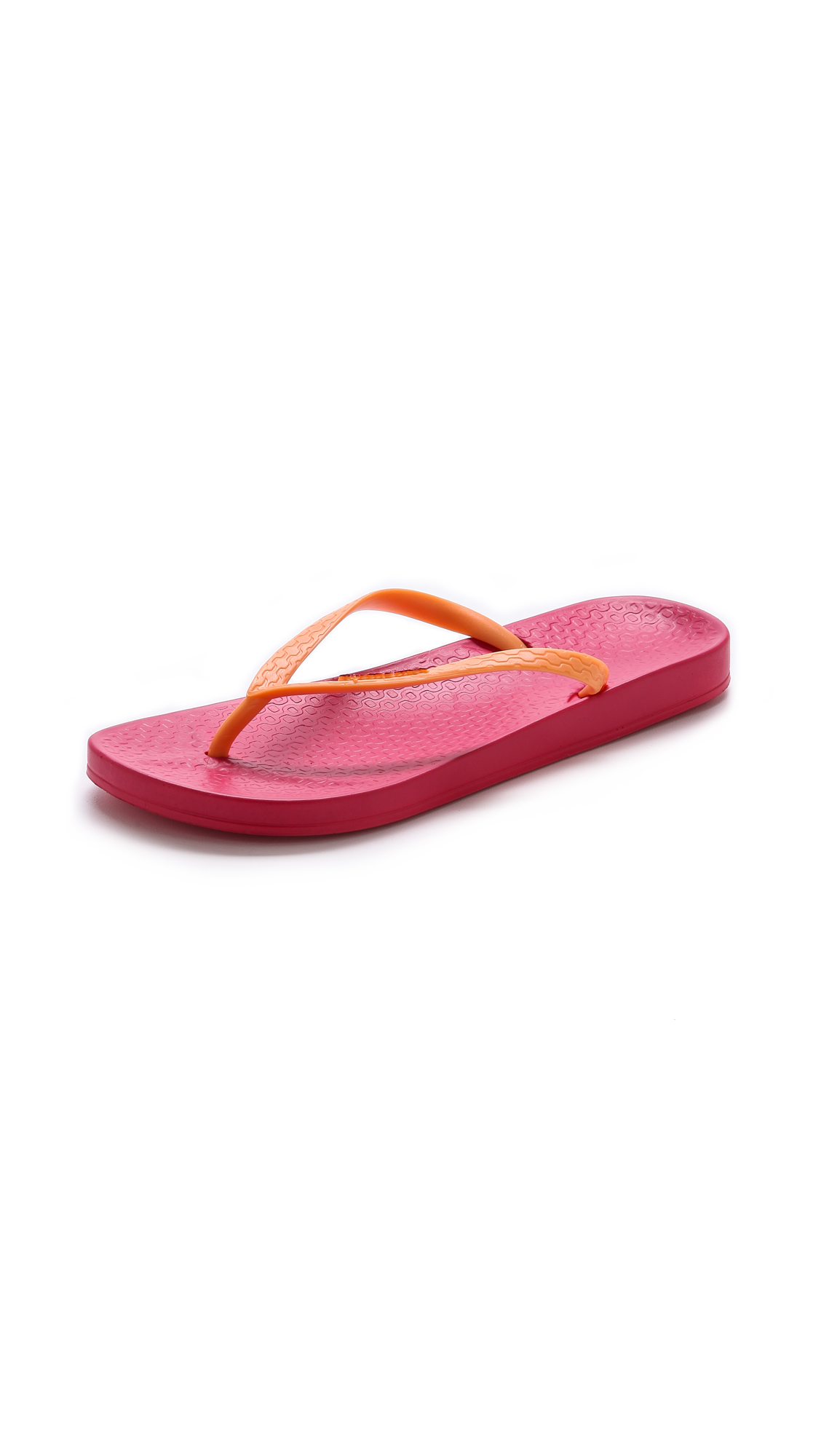 Ipanema Ana Tan Flip Flops - Pink/orange | Lyst